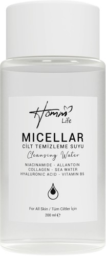 Homm Lıfe Mıcellar Cilt Temizleme Suyu 200 Ml