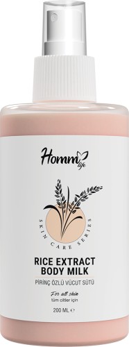 Homm Lıfe Pirinç Özlü Vücut Sütü 200 Ml