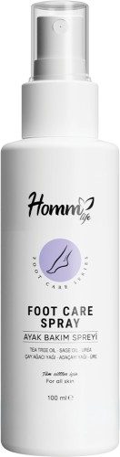 Homm Lıfe Ayak Bakım Spreyi 100 Ml - Ferahlatıcı Etki