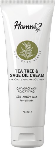 Homm Lıfe Çay Ağacı & Adaçayı Yağlı Krem 75 Ml