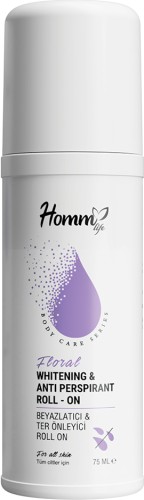 Homm Lıfe Floral Beyazlatıcı & Terleme Önleyici Roll On 75 Ml