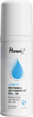 Homm Lıfe Lımpıo Beyazlatıcı & Terleme Önleyici Roll On 75 Ml