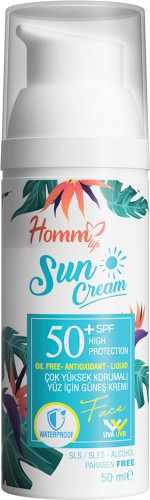 Homm Lıfe Çok Yüksek Korumalı Yüz İçin Güneş Kremi 50ml