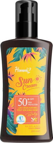 Homm Lıfe Çok Yüksek Korumalı Vücut İçin Güneş Kremi 200 Ml