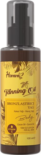 Homm Lıfe E Vitaminli Bronzlaştırıcı Yağ 100 Ml