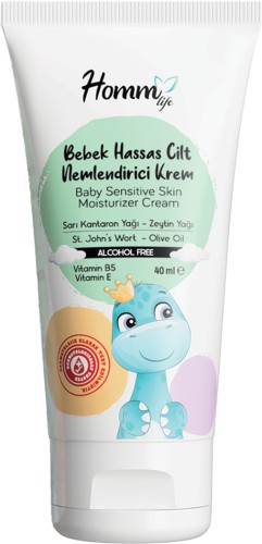 Homm Life Bebek Hassas Cilt Nemlendirici Krem 40 Ml