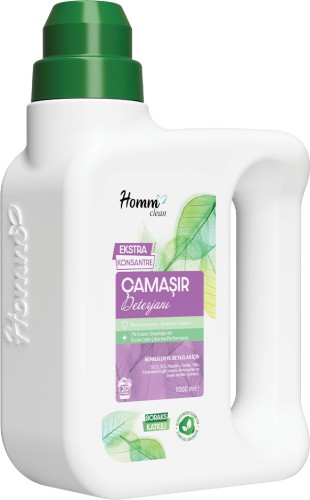 Homm Clean Ekstra Konsantre Çamaşır Deterjanı 1000 ml