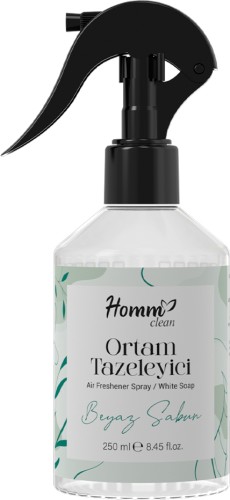 Homm Clean Beyaz Sabun Kokulu Ortam Tazeleyici