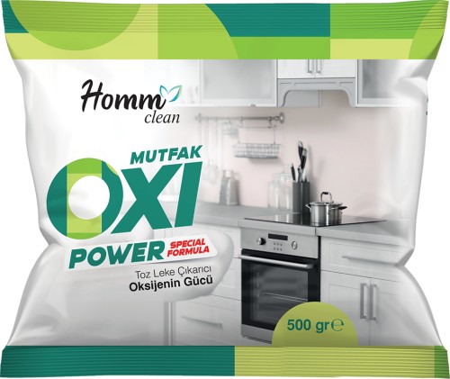 Homm Clean Oxi Power Mutfak Temizleyici Toz 500 g