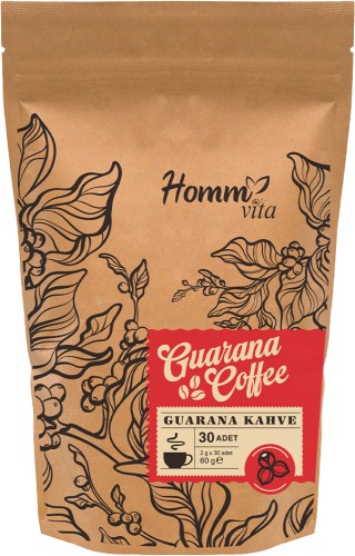 Homm Vita Guarana Özlü Çözünebilir Kahve 30 Saşe 60 g