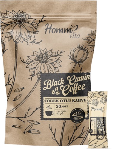 Homm Vıta Çörekotu Kahve 30 Adet 60gr