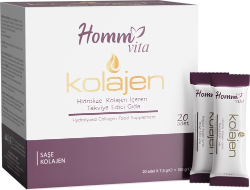 Homm Vita Hidrolize Balık Kolajeni İçecek - 20 Saşe x 7.5 g