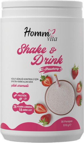 Homm Vita Shake & Drink Diyet Yerine Geçen Gıda