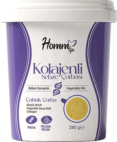 Homm Life Kolajenli Sebze Çorbası 280 g