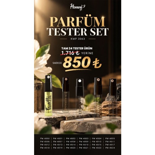Tester Parfüm Set