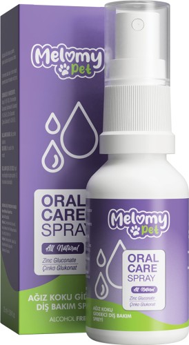 Melomy Pet Ağız Kokusu Giderici Diş Bakım Spreyi 25 Ml