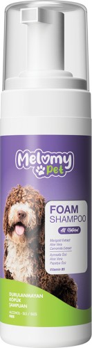 Melomy Pet Durulama Gerektirmeyen Şampuan 150 Ml