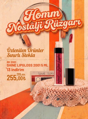 Homm Lıfe Shıne Lıpgloss 2001 5 Ml