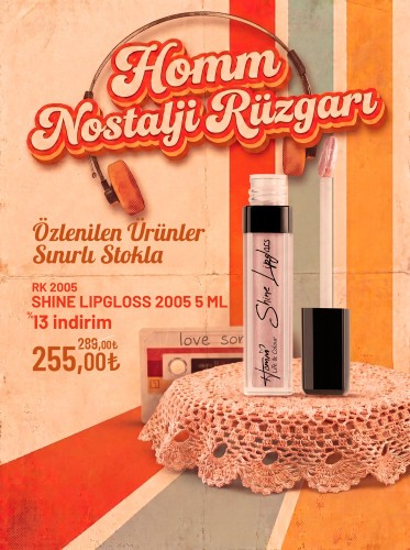 Homm Lıfe Shıne Lıpgloss 2005 5 Ml