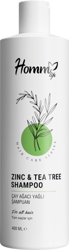 Homm Lıfe Çinko & Çay Ağacı Şampuan 400 Ml