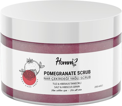 Homm Lıfe Nar Çekirdeği Yağlı Bitki Tanecikli Scrub 250 Ml
