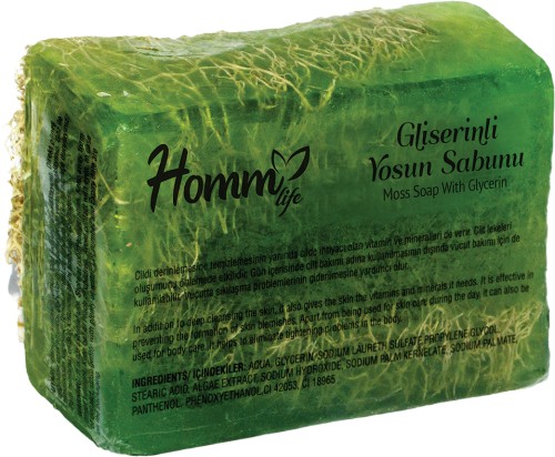 Homm Life Kabak Lifli Gliserinli Yosun Sabunu 130 g