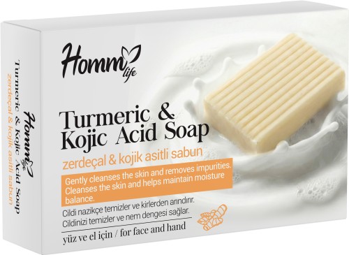 Homm Life Zerdeçal & Kojik Asit Aydınlatıcı Sabun 40 g