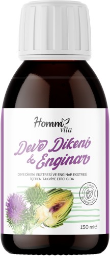 Homm Vita Deve Dikeni & Enginar Sıvı Takviye Edici Gıda 150 ml