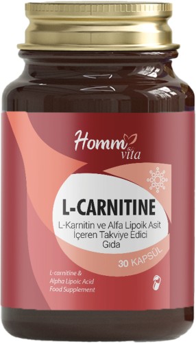 Homm Vita L-Karnitin ve Alfa Lipoik Asit 30 Kapsül