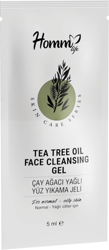 Homm Life Çay Ağacı Yüz Yıkama Jeli 5 ml Tester