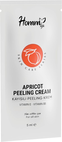 Homm Life Kayısılı Granüllü Peeling Krem 5 ml - Tester